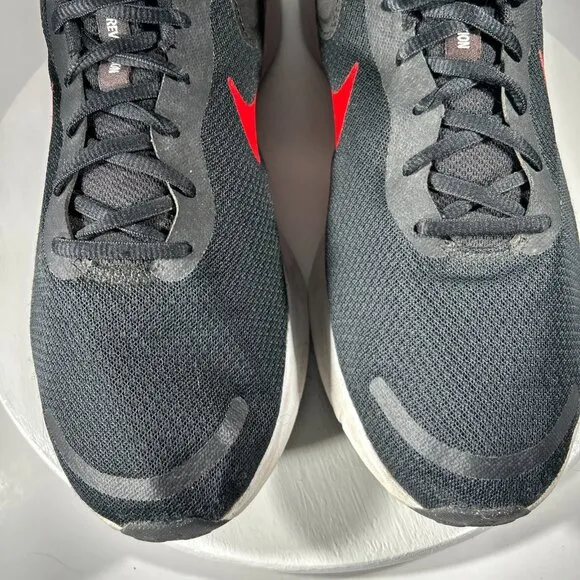 Nike Revolution 7 Mens Size 13 Road Running Shoes Black Sneakers Walking Gym Jog