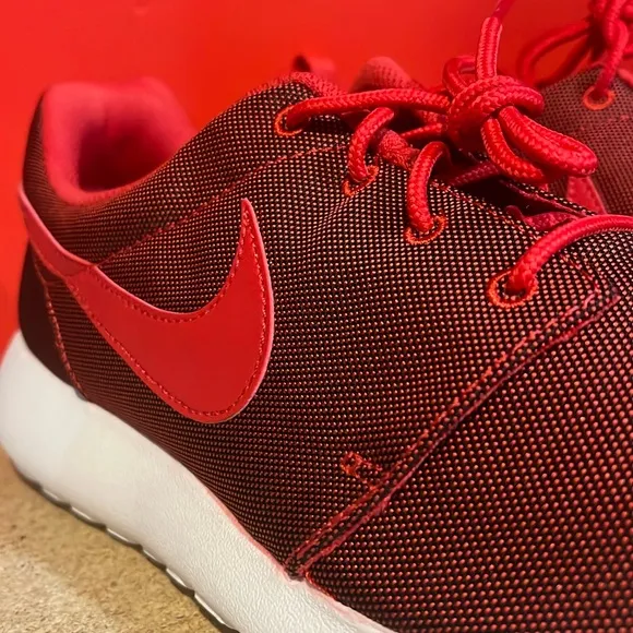 Nike Rosherun Roshe One Premium shoes sneakers new Red October 525234 660 Mens