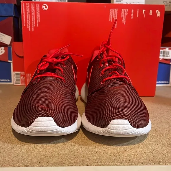 Nike Rosherun Roshe One Premium shoes sneakers new Red October 525234 660 Mens