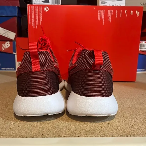 Nike Rosherun Roshe One Premium shoes sneakers new Red October 525234 660 Mens