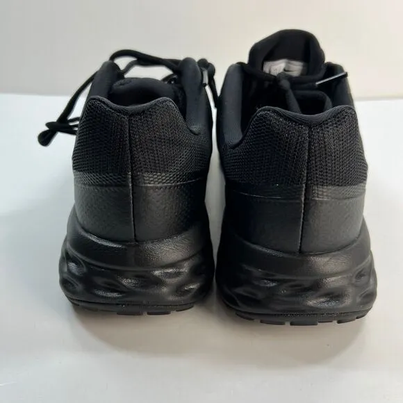 Nike Running Shoes Mens Size 11 Black Sneakers Revolution 6 DC3728-001