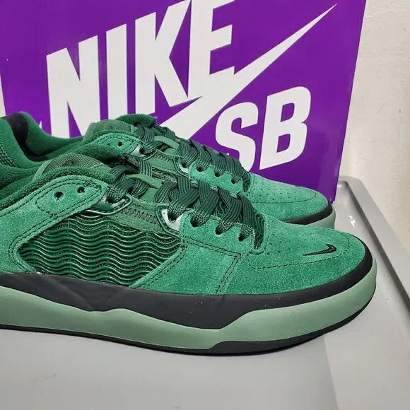Nike SB Ishod Wair Mens Sz 5.5 Gorge Dutch Green Black DC7232-301  Skate Shoes