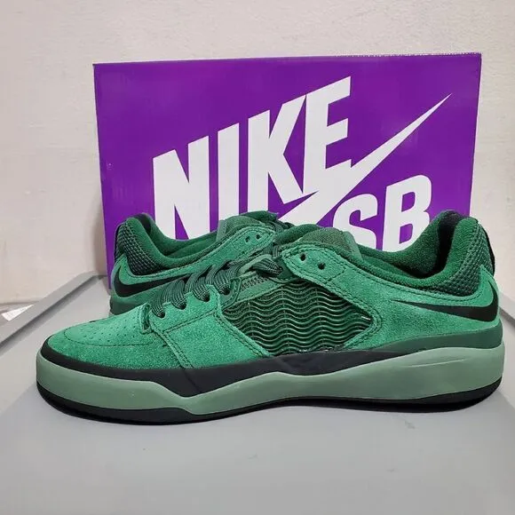 Nike SB Ishod Wair Mens Sz 5.5 Gorge Dutch Green Black DC7232-301  Skate Shoes