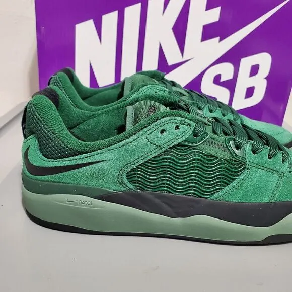 Nike SB Ishod Wair Mens Sz 5.5 Gorge Dutch Green Black DC7232-301  Skate Shoes