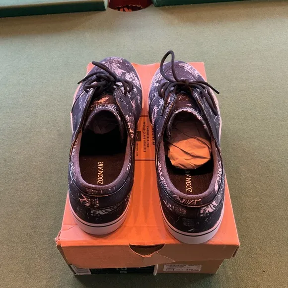 Nike SB Stefan Janoski Black Floral Skate Shoes brand new with Box 10.5