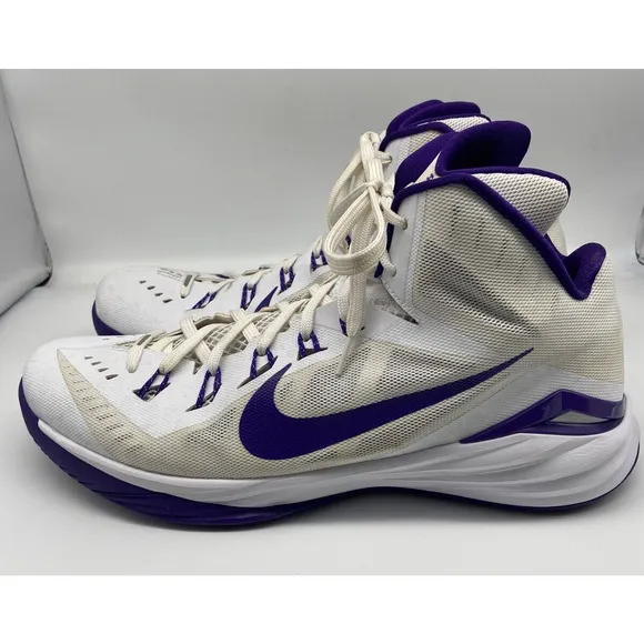 NIKE Shoes Mens Sz 16 Better World Sneakers HyperDunk Lunarlon Athletic White