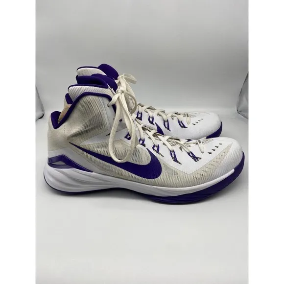 NIKE Shoes Mens Sz 16 Better World Sneakers HyperDunk Lunarlon Athletic White