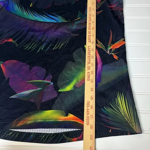 NIKE Shoes of Paradise logo Dri-Fit Mesh Jersey Tank Top Muscle Shirt Medium
