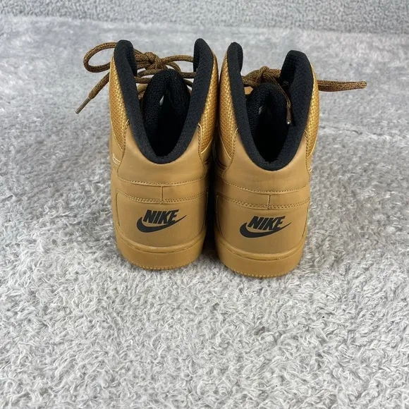 Nike Son of Force Men's Size 10 Mid Basketball Shoes Wheat