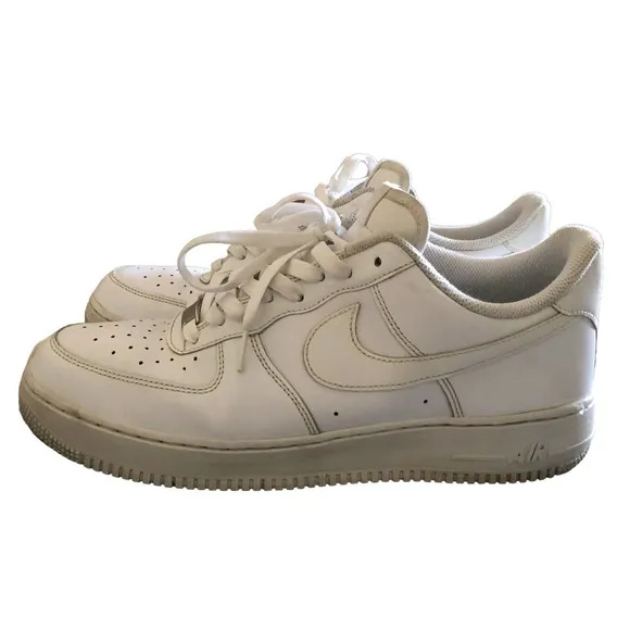Nike White Air Force 1 ’07 315122-111 Mens Size 12 Sneakers Shoes Low