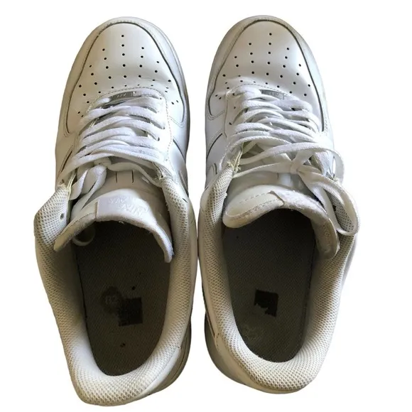 Nike White Air Force 1 ’07 315122-111 Mens Size 12 Sneakers Shoes Low