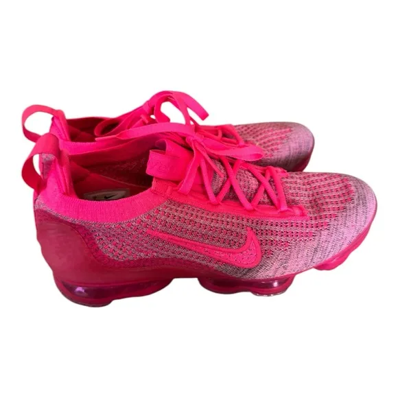 Nike Women's Air VaporMaxFlyknit 3 Hot Pink Size 7