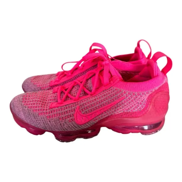 Nike Women's Air VaporMaxFlyknit 3 Hot Pink Size 7