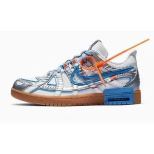 NIKE X OFF-WHITE Men's Air Rubber Dunk University Blue Shoes Size 11