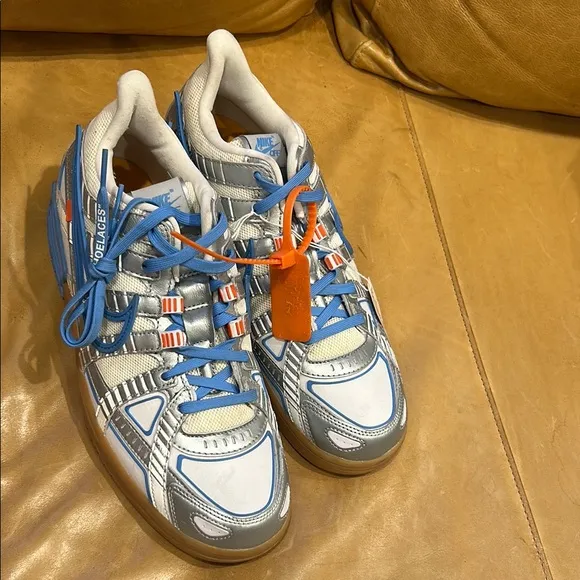 NIKE X OFF-WHITE Men's Air Rubber Dunk University Blue Shoes Size 11