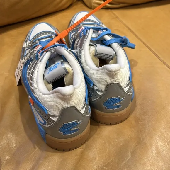 NIKE X OFF-WHITE Men's Air Rubber Dunk University Blue Shoes Size 11