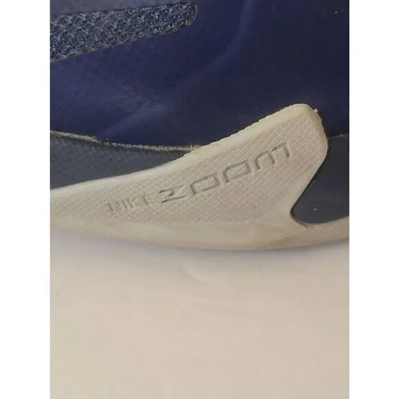 Nike Zoom Lebron Soldier 7 Men's Blue Platinum Basketball Shoes Size 12