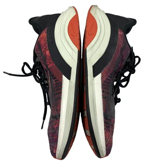 Nike ZoomX SuperRep Running Shoes Mens Sz 12 Burgundy Black Sneakers CU7627-003