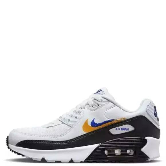 Nike Air Max 90 GS NN FJ4592-100 Sneakers Big Kids White Running Shoes NR9041