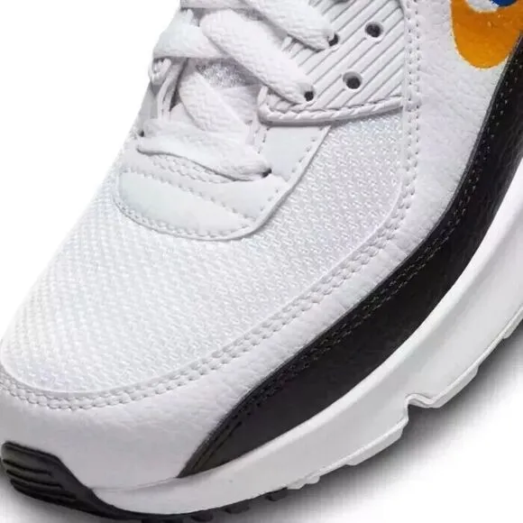 Nike Air Max 90 GS NN FJ4592-100 Sneakers Big Kids White Running Shoes NR9041