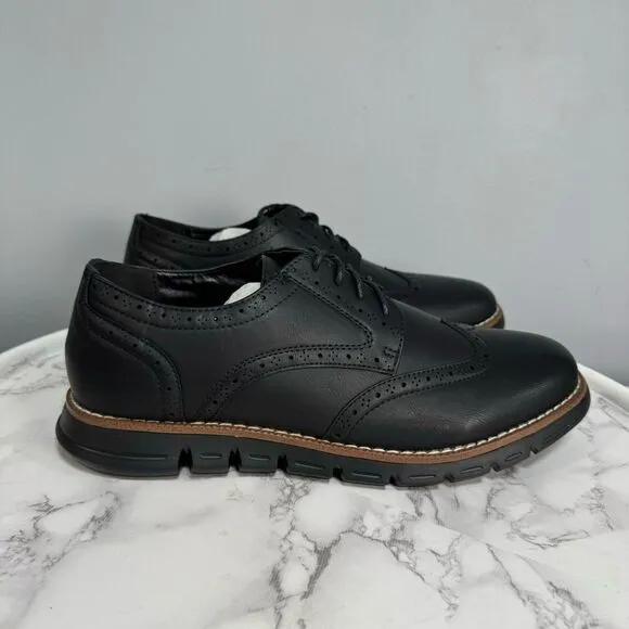 Nine West Mens Lace Up Oxford Cushioned Dress Shoes Size 10 # Box K127