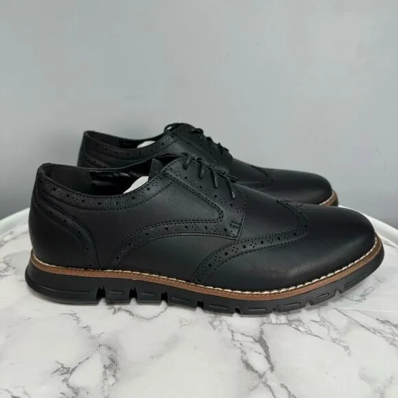 Nine West Mens Lace Up Oxford Cushioned Dress Shoes Size 10 # Box K127