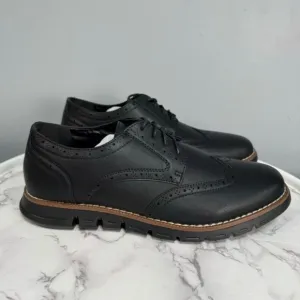 Nine West Mens Lace Up Oxford Cushioned Dress Shoes Size 10 # Box K127