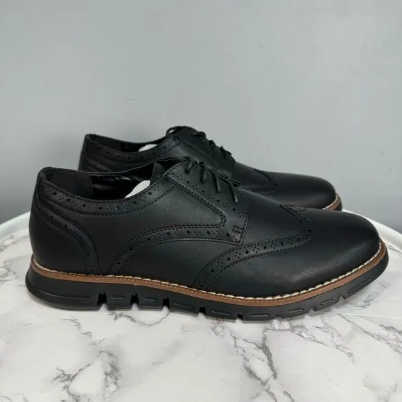 Nine West Mens Lace Up Oxford Cushioned Dress Shoes Size 10 # Box K127