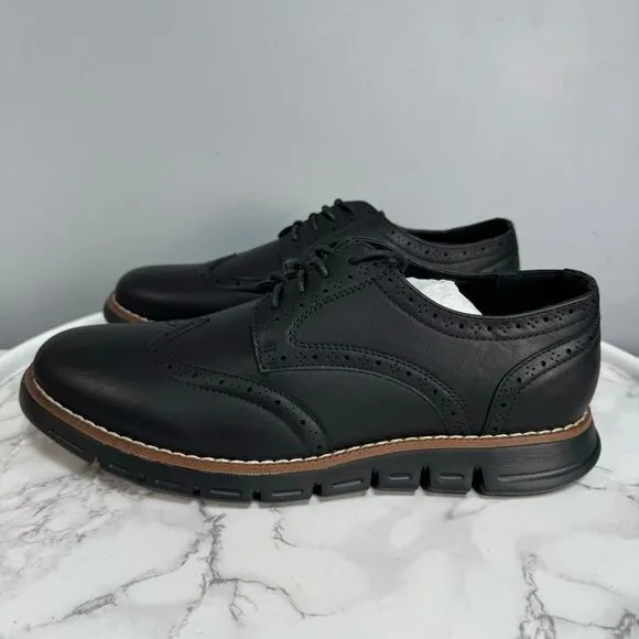 Nine West Mens Lace Up Oxford Cushioned Dress Shoes Size 10 # Box K127