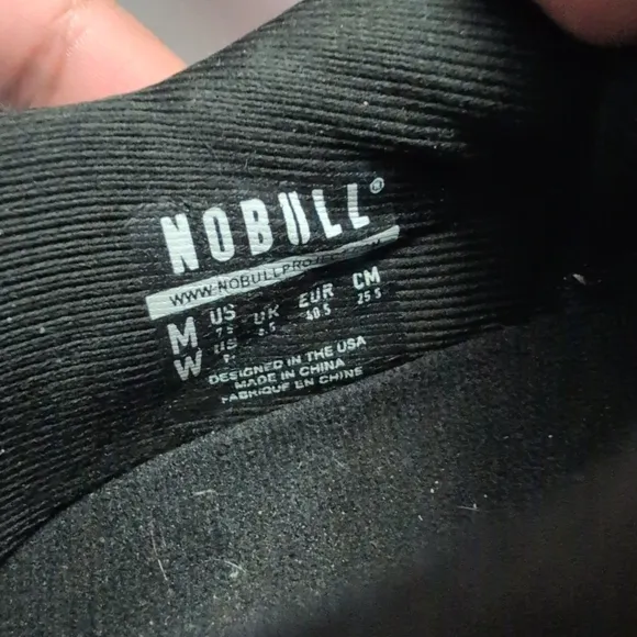 Nobull Black Mesh Shoes M7.5 W9