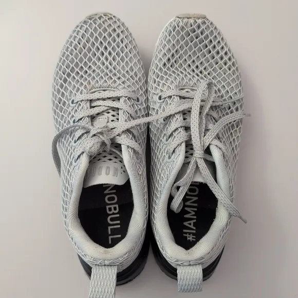 NOBULL Gray Mesh Sneakers M6 W7.5