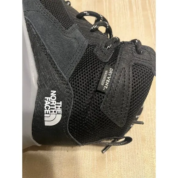 North Face Jr Hiking Boots Kids Size 2.5 Hedgehog Hiker II Mid Ankle NIB