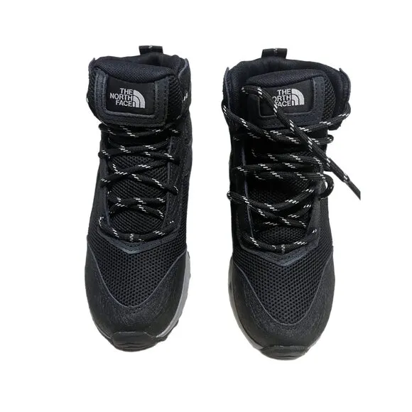 North Face Jr Hiking Boots Kids Size 2.5 Hedgehog Hiker II Mid Ankle NIB