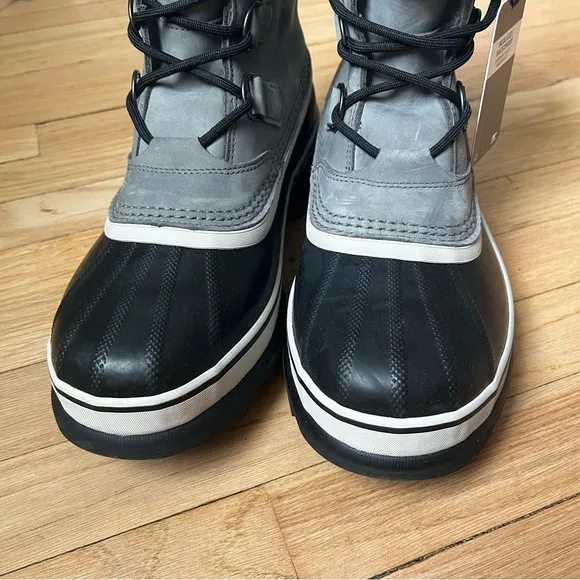 NWOB SOREL Caribou grey winter snow boots size 10.5 women’s
