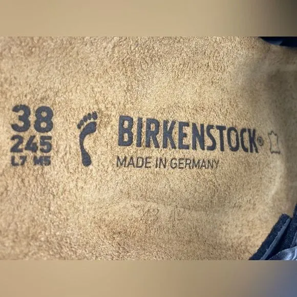 NWT Birkenstock Yao Women’s Leather Sandals 38/245/7 Germany