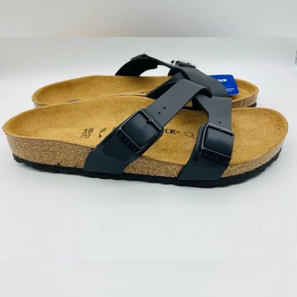NWT Birkenstock Yao Women’s Leather Sandals 38/245/7 Germany