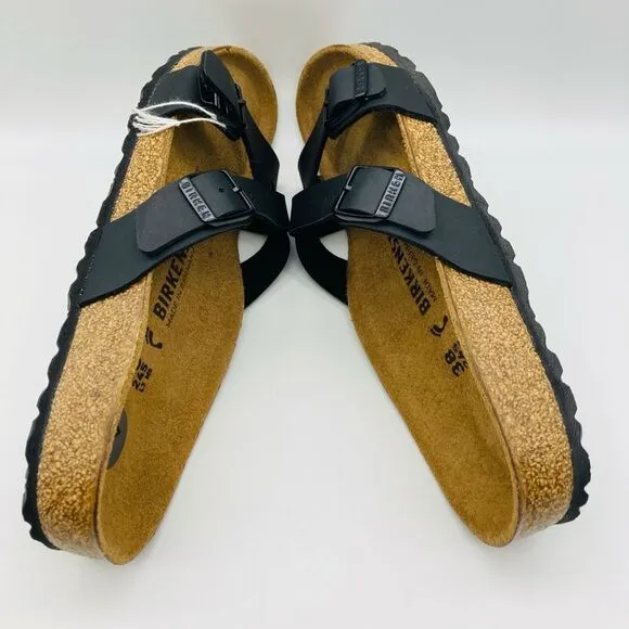 NWT Birkenstock Yao Women’s Leather Sandals 38/245/7 Germany