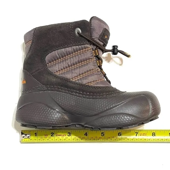 NWT Columbia Toddler Kids Brown Snow Boots Size 11
