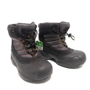 NWT Columbia Toddler Kids Brown Snow Boots Size 11