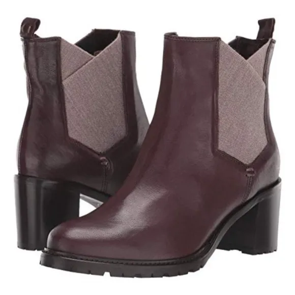 NWT Ross &amp; Snow Espresso Susanna Leather Boots 9.5