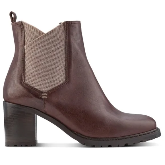 NWT Ross &amp; Snow Espresso Susanna Leather Boots 9.5