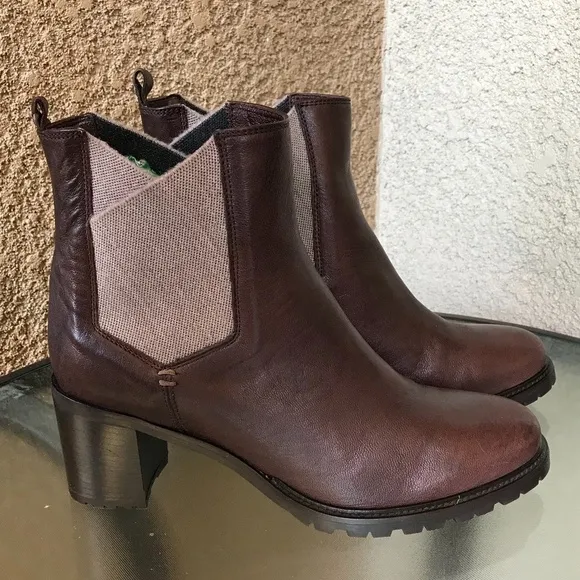NWT Ross &amp; Snow Espresso Susanna Leather Boots 9.5