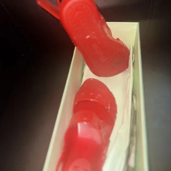 Off-White Jelly Logo Slingback