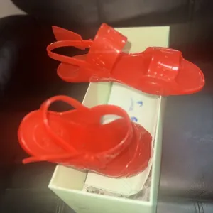 Off-White Jelly Logo Slingback