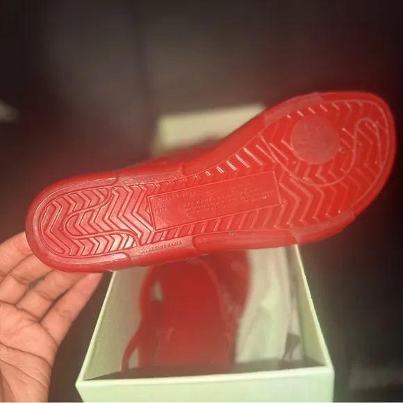 Off-White Jelly Logo Slingback