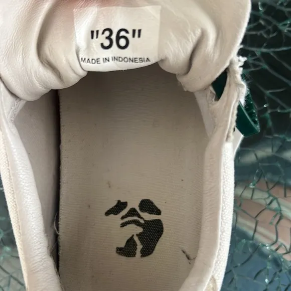 Off-White Unisex  White and Black Sneakers