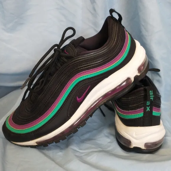💥Offers Welcome💥 Nike Air Max 97 'Black Grape' Women's Shoes