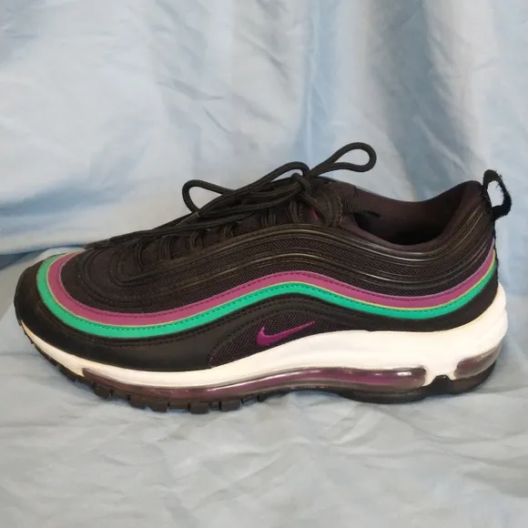 💥Offers Welcome💥 Nike Air Max 97 'Black Grape' Women's Shoes
