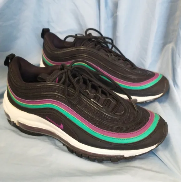 💥Offers Welcome💥 Nike Air Max 97 'Black Grape' Women's Shoes