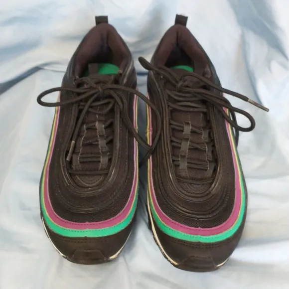 💥Offers Welcome💥 Nike Air Max 97 'Black Grape' Women's Shoes